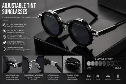Adjustable Tint Sunglasses