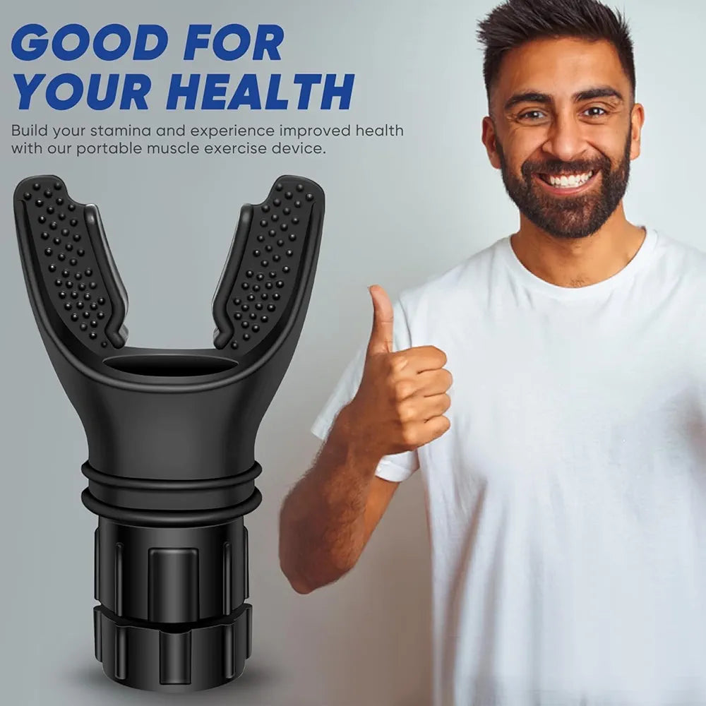 Breathing Trainer Respirator – Lung Exercise & Fitness Device for Home Health Care